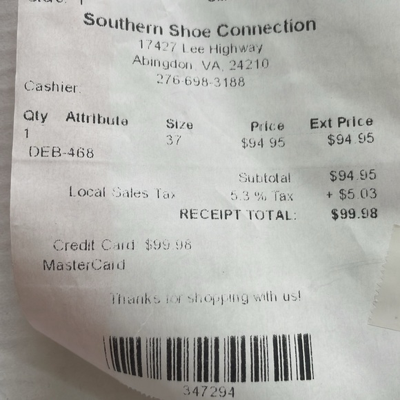 Algria Size 37 Shoe - Picture 5 of 5